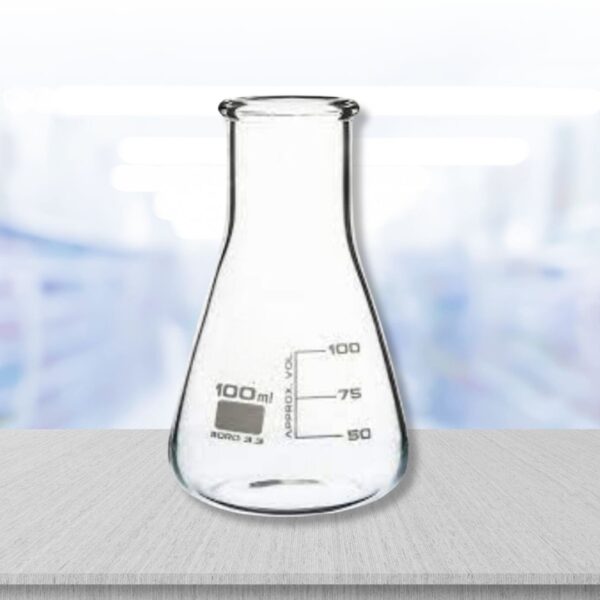 Borosilicate Conical / Erlenmeyer Flask (100 ML)