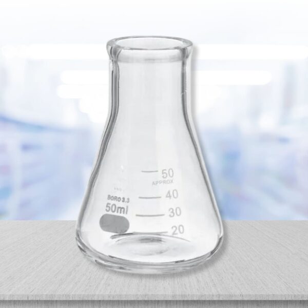 Borosilicate Conical / Erlenmeyer Flask (50 ML)