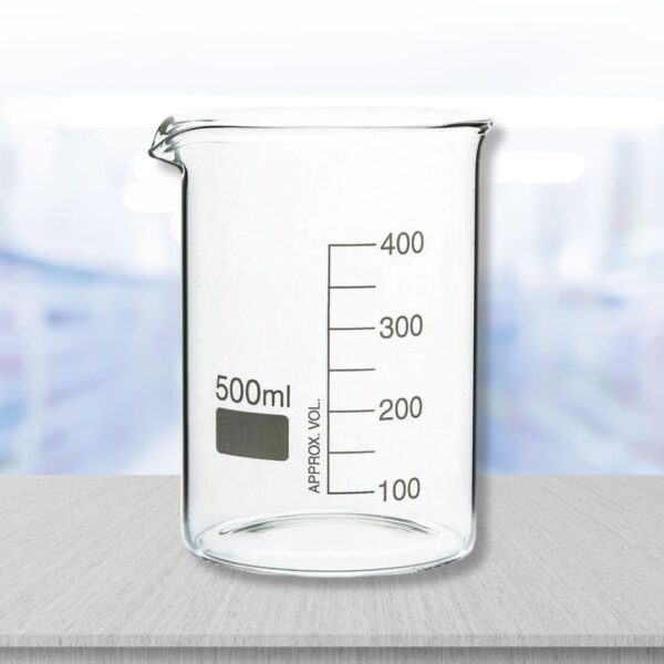 Borosilicate Glass Beaker (500 ML)