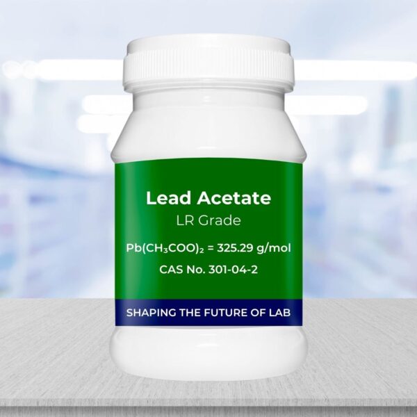 Lead Acetate LR Grade – 500 gm | CAS RN 301-04-2