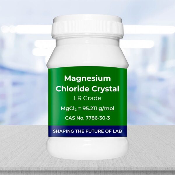 Magnesium Chloride Crystal LR Grade – 500 gm | CAS RN 7786-30-3