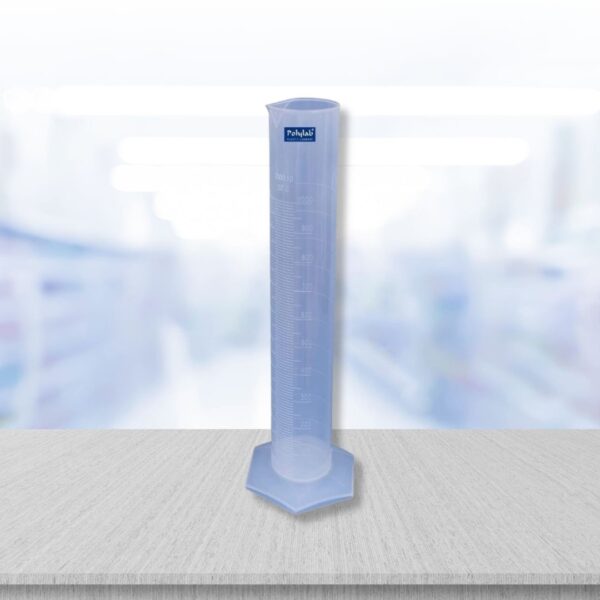 Plastic Measuring Cylinder (Hexagonal Base / 100 ml)