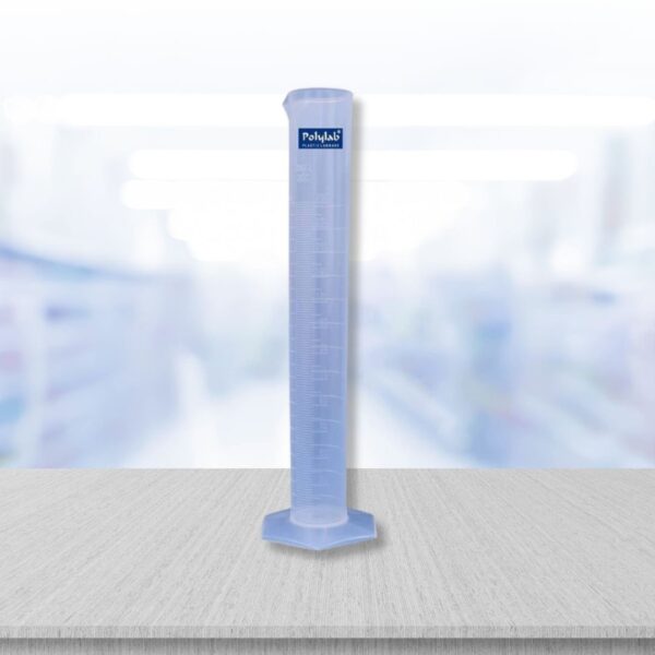 Plastic Measuring Cylinder (Hexagonal Base / 25ml)