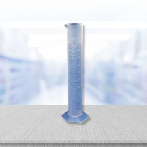 Plastic Measuring Cylinder (Hexagonal Base / 50 ml)