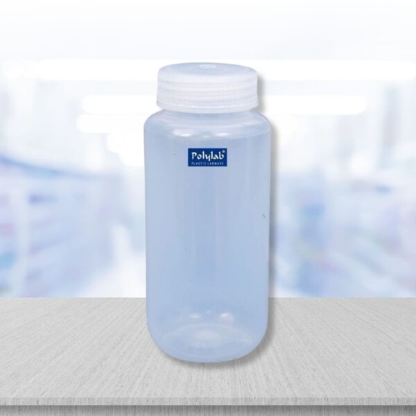 Plastic Reagent Bottle (Wide Mouth / 250ML)