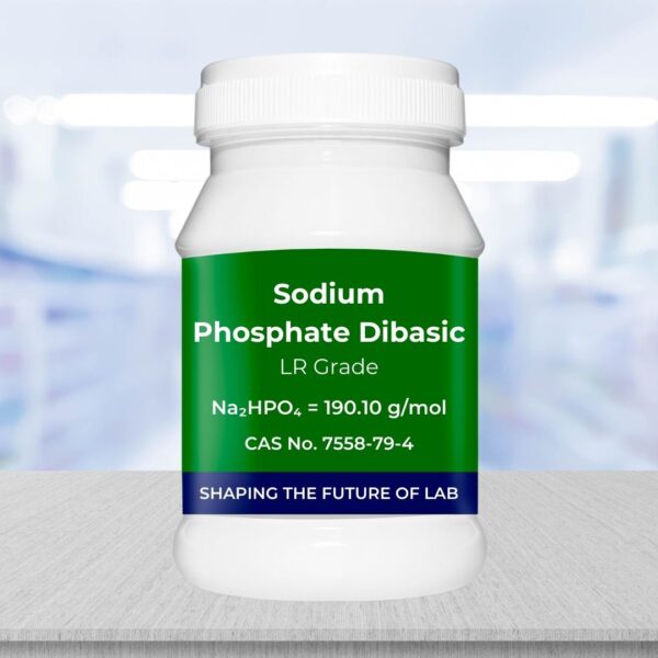 Sodium Phosphate Dibasic LR Grade – 500 gm | CAS RN 7558-79-4