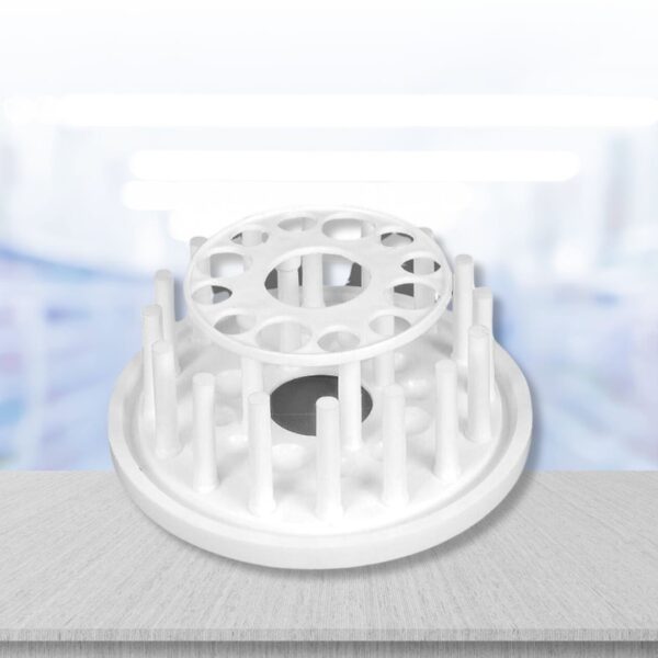 Test Tube Stand (Round) – 19 mm & 25 mm Ø Tubes