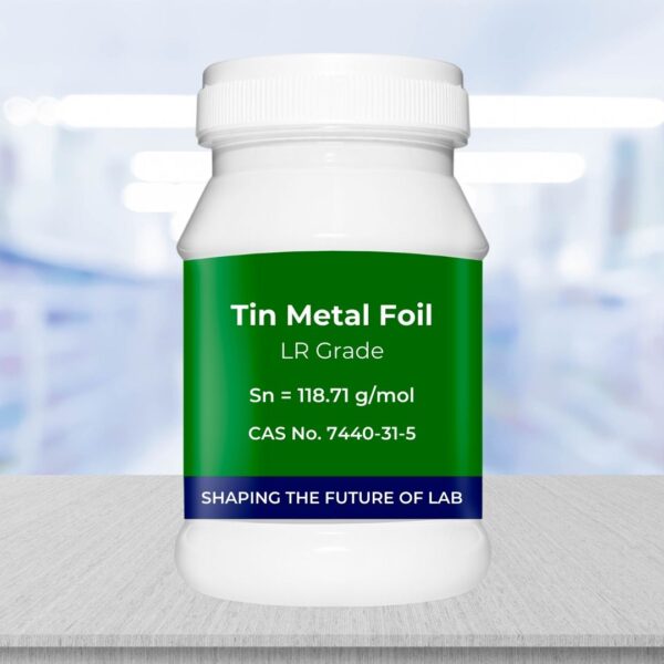 Tin Metal Foil LR Grade – 500 gm | CAS RN 7440-31-5