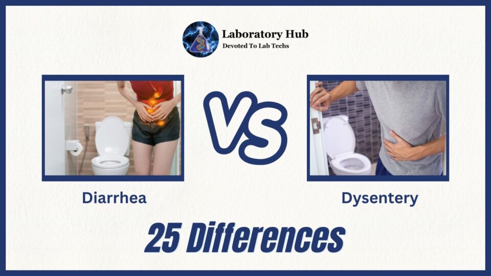 Diarrhea vs Dysentery- Definition and 25 Major Differences
