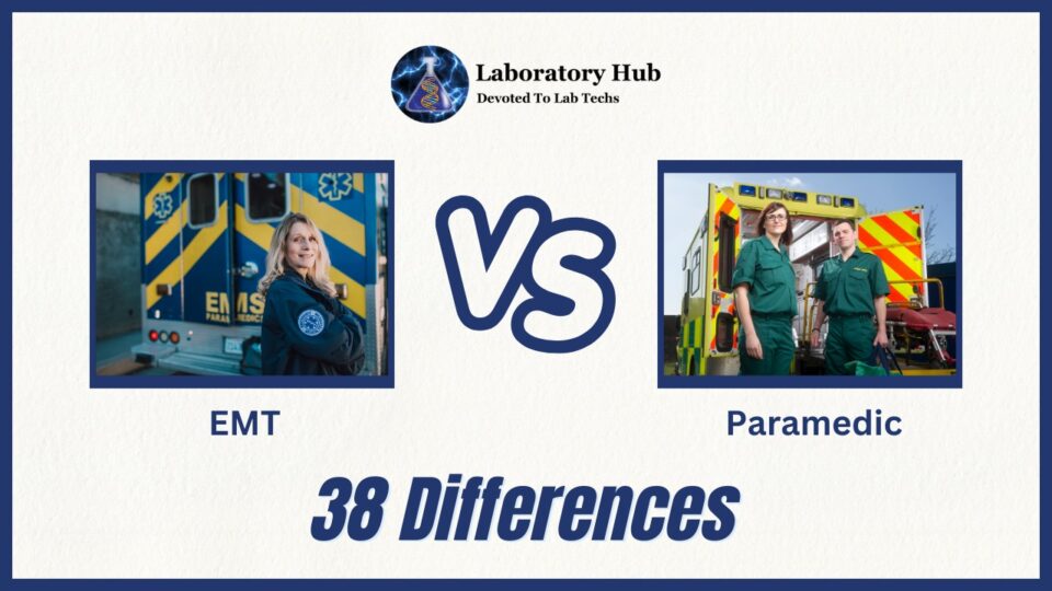 38 DIFFERENCES BETWEEN EMT AND PARAMEDIC