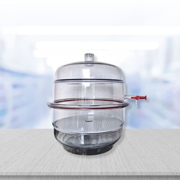 Desiccator (Vaccum) (All Clear) PC/PC 150 mm