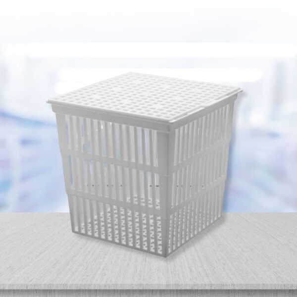 Test Tube Basket (With Cover) 110 x 120 x 150 mm