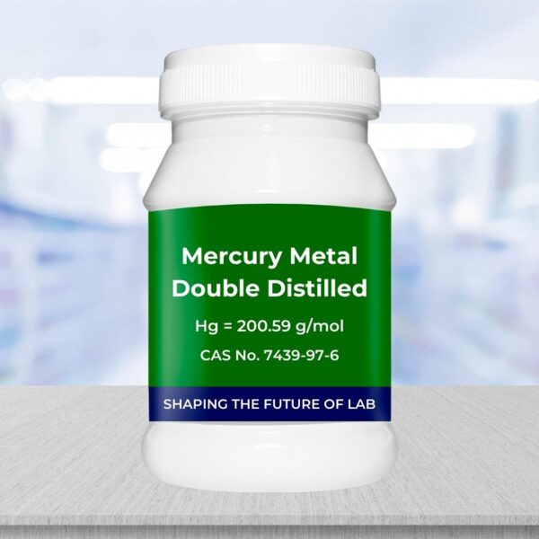 Mercury Metal Double Distilled – 25 gm | CAS RN 7439-97-6