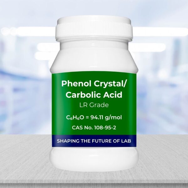 Phenol Crystal/Carbolic Acid LR  – 500 gm | CAS RN 108-95-2