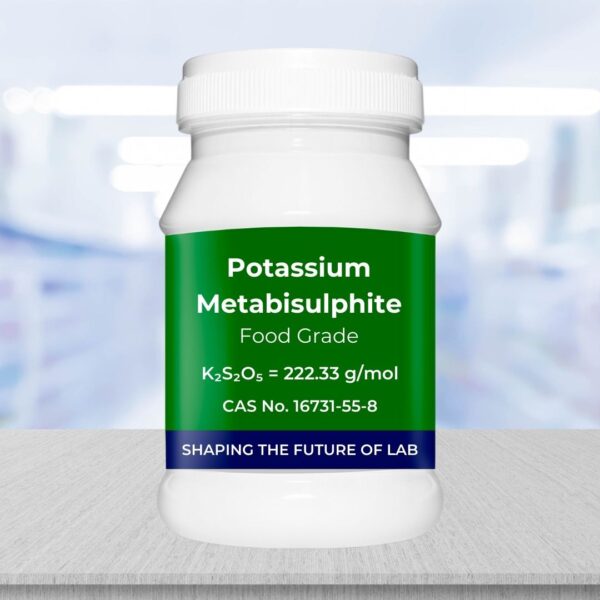 Potassium Metabisulphite – Food Grade – 500 gm | CAS RN 16731-55-8